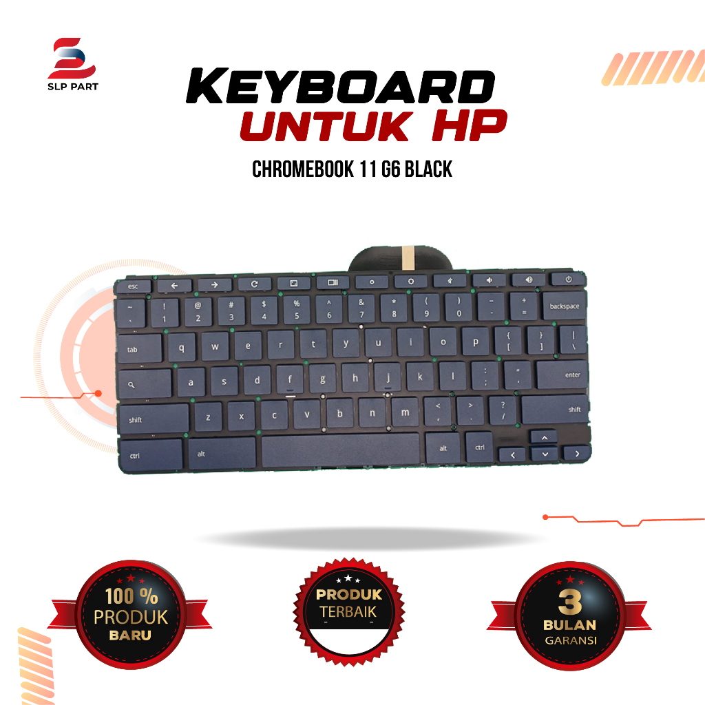 Keyboard HP Chromebook 11 g6 Black