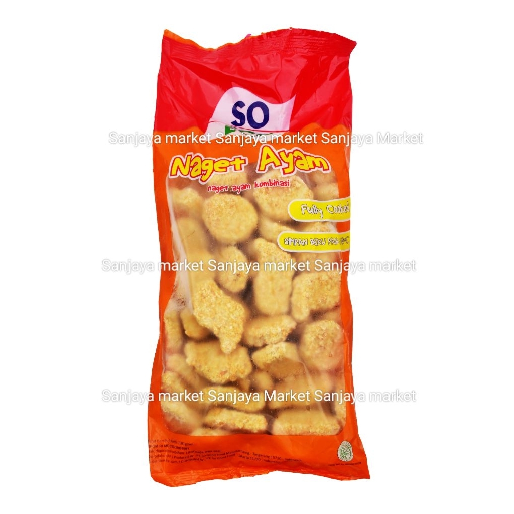 SO ECO CHICKEN NUGGET ORIGINAL STICK ENAK
