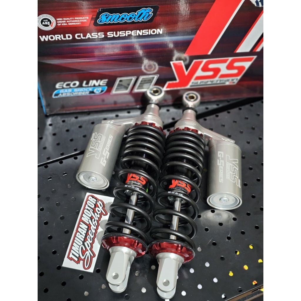 SHOCK YSS G SERIES NMAX OLD BLACK SILVER 335 MM