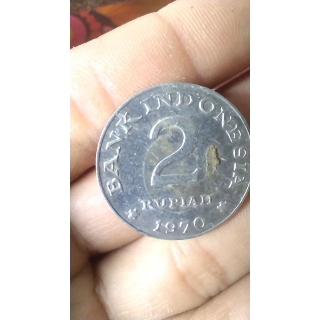 koin 2 rupiah jadul