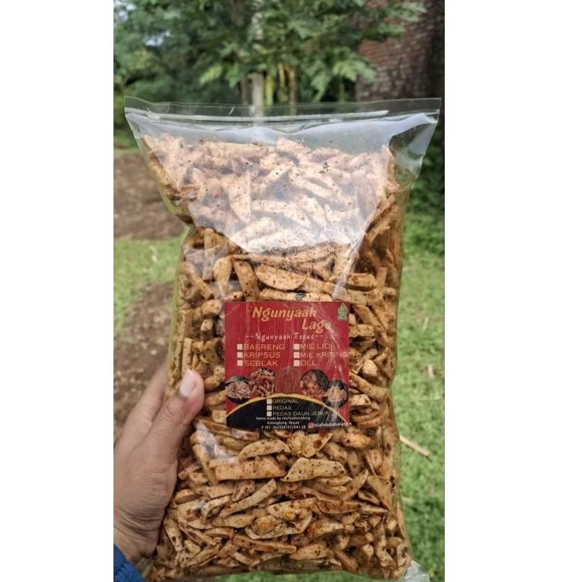 Basreng stik kemasan 1kg|Basreng stik pedas daun jeruk|Basreng stik Original