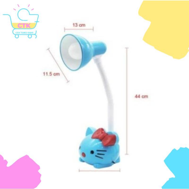 Reida Lampu Belajar Karakter Hello Kitty