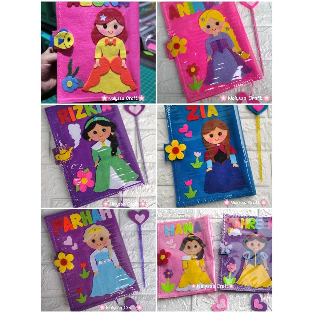 sampul iqro karakter princesses