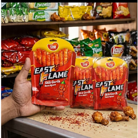 SNACK LATIAO VIRAL RASA AYAM pedas Camilan Kenyal Lezat