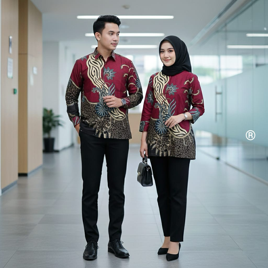 Seragam batik kondangan terbaru 2023 couple batik prabu kemeja batik batik wanita batik batu raden f