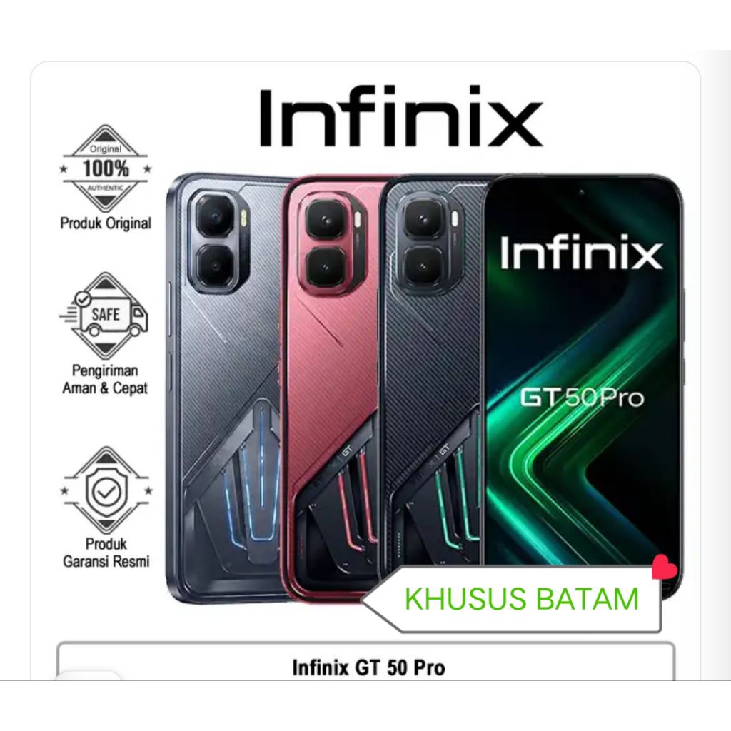 HP INFINIX NEW GT 50 PRO 5G RAM 12/256 RAM 12/512 COOLING EDITION