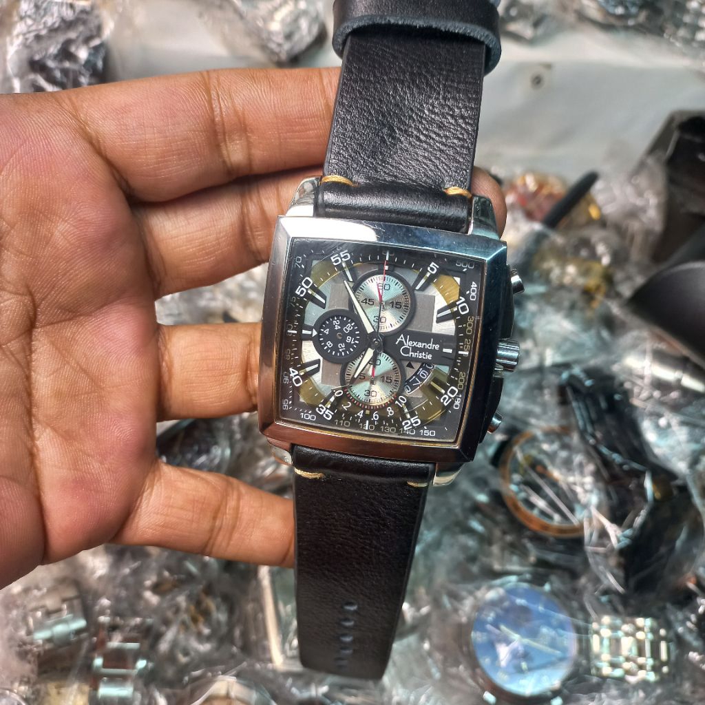 Alexandre Christie 6284MC cronograp original mulus