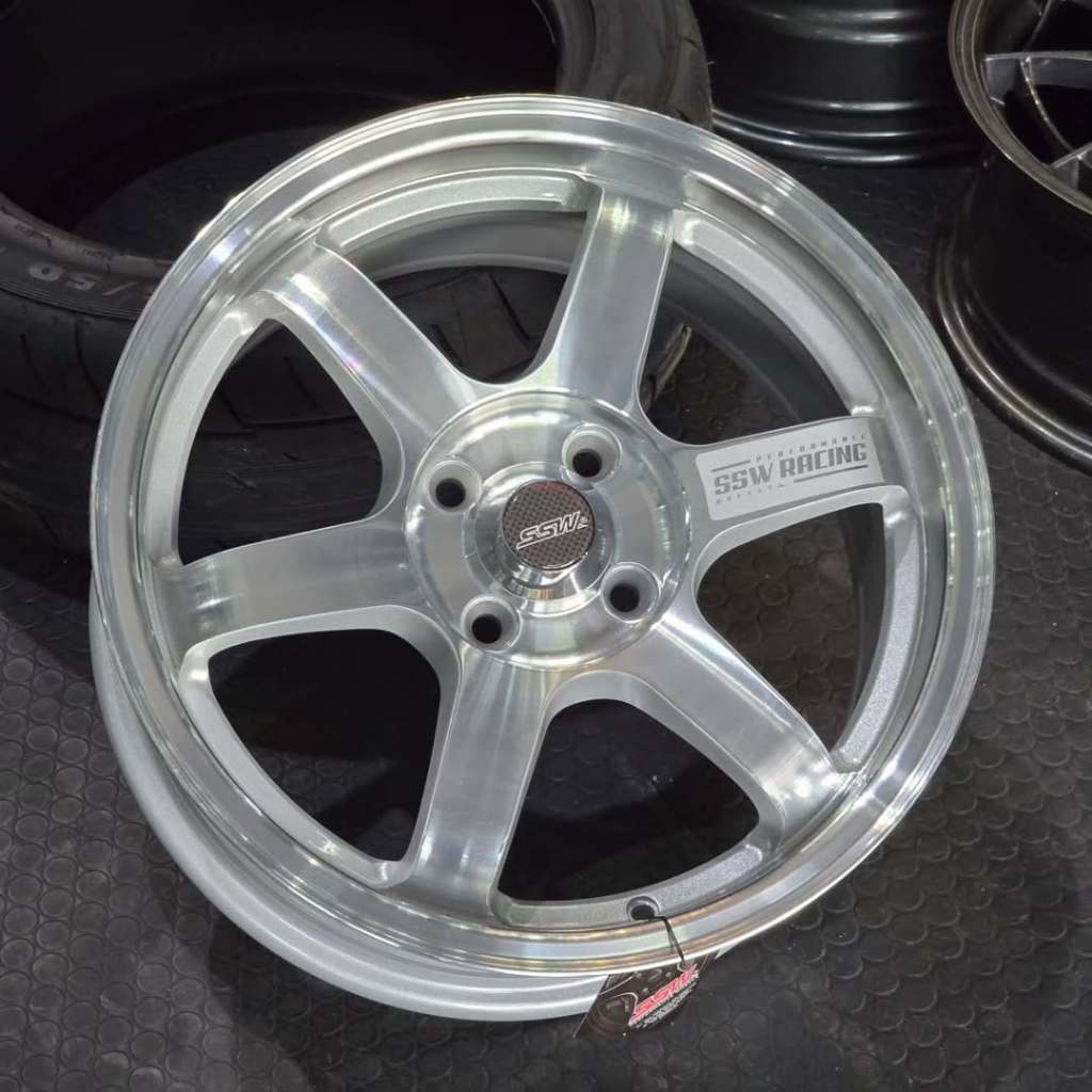velg mobil ring 16 lebar 7 SSW TE37 ORIGINAL THAILAND PCD 4X100 velg racing r16 Yaris vios city hatc