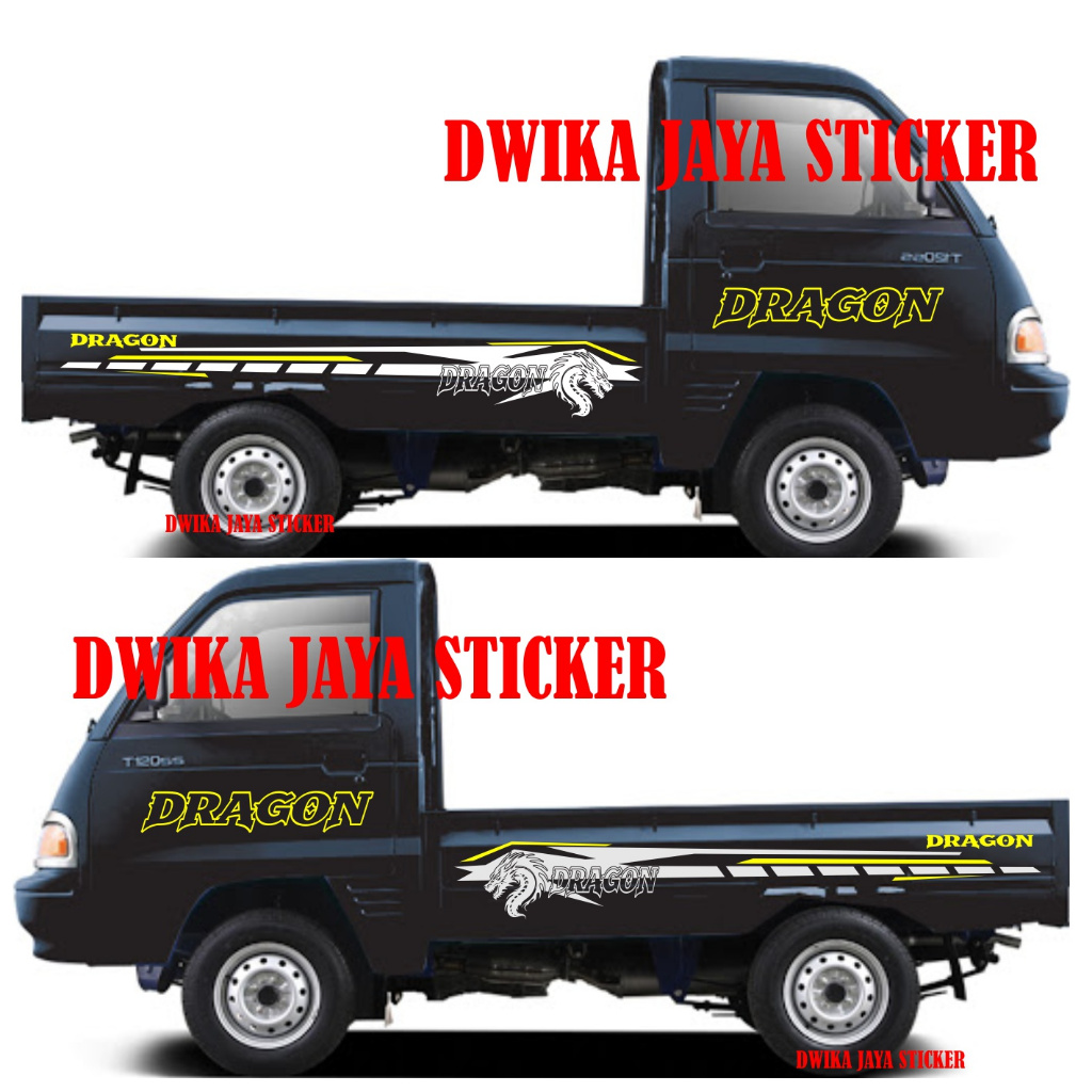 Stiker Mobil Pick Up suzuki futura Stiker Pick Up Colt T 120ss New Carry Futura
