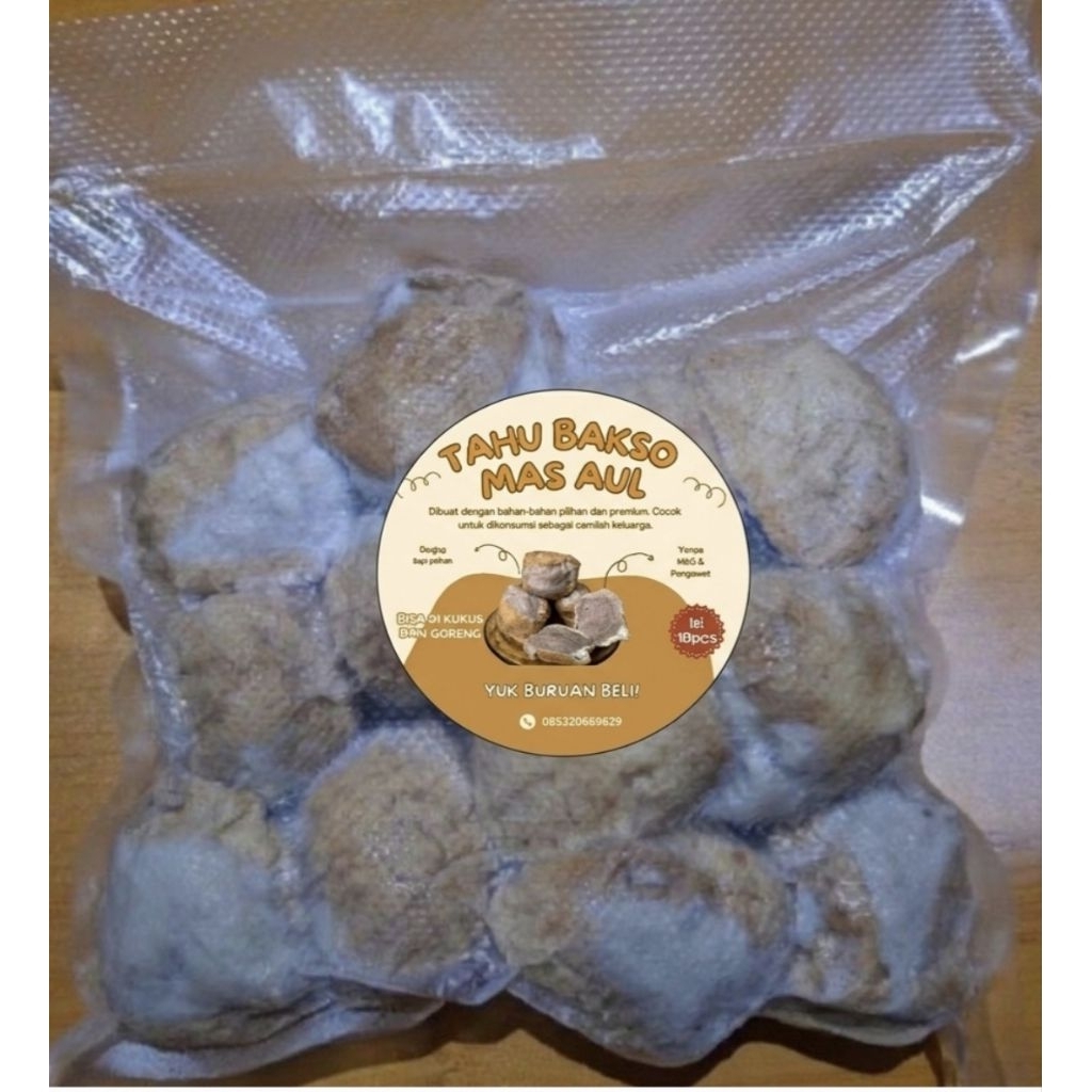 Tahu Bakso Bandung ( Isi 20 pcs), Tahu bakso  Tahu Baso Full Daging Tahu Baso Auto Nagih Tahu Baso J