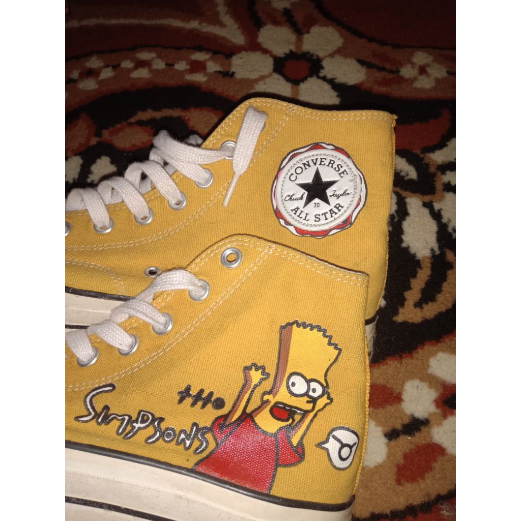 Converse x The Simpson's