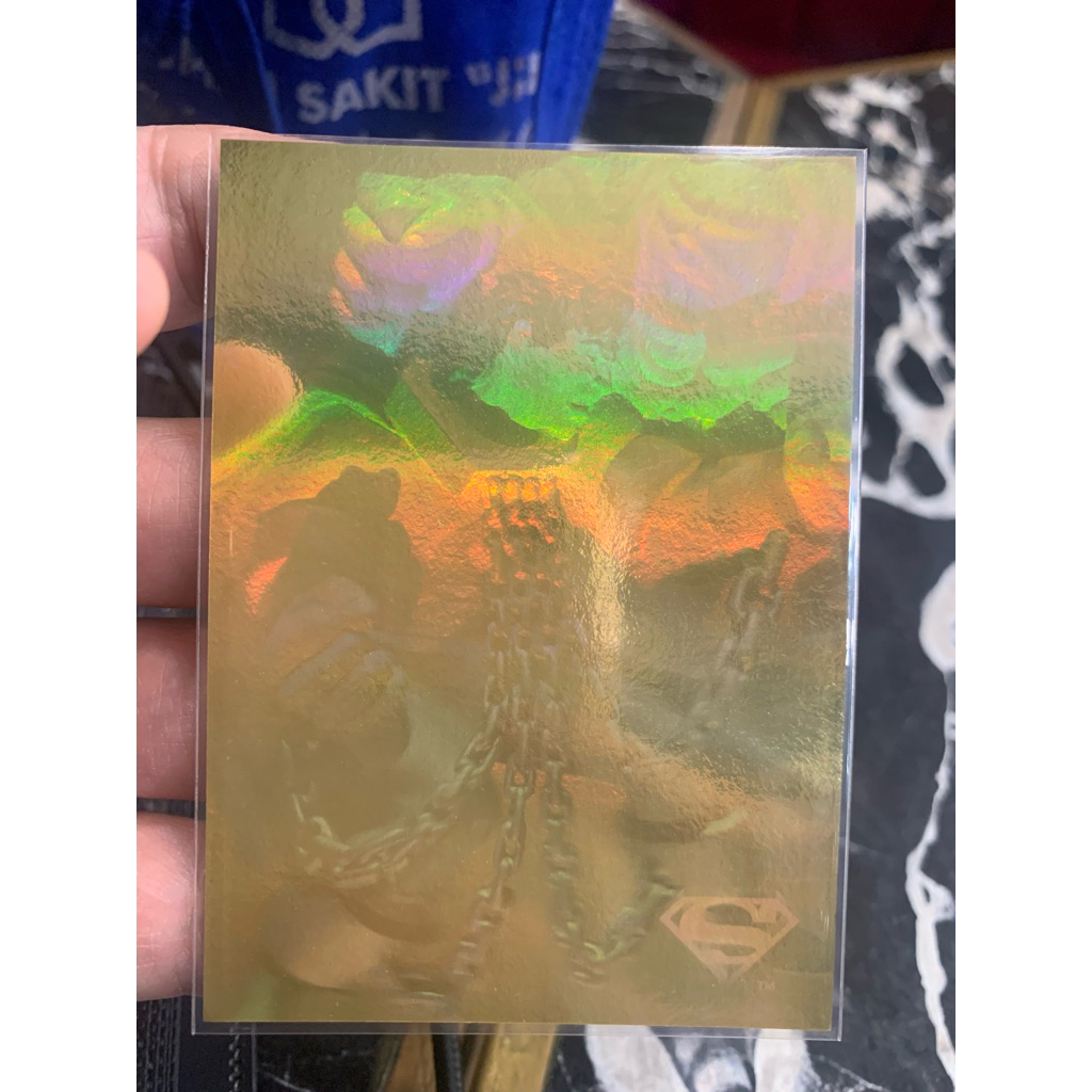 1994 SkyBox DC Stars Doomsday Gold Foil Hologram Chase Card Rare