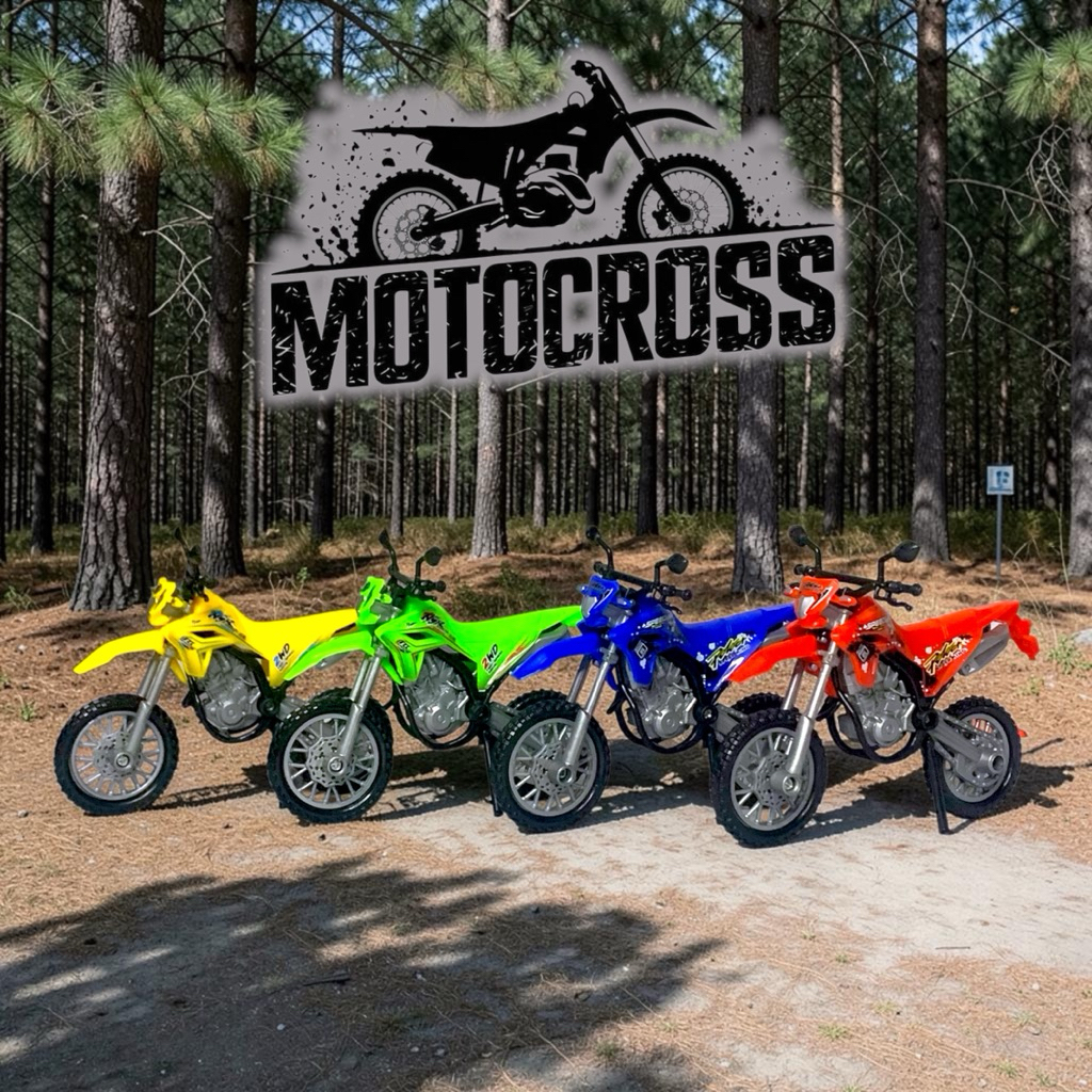 Mainan Motor Cross Murah || Mainan Motor Trail Obeng || Miniatur Motor Cross MC522-A