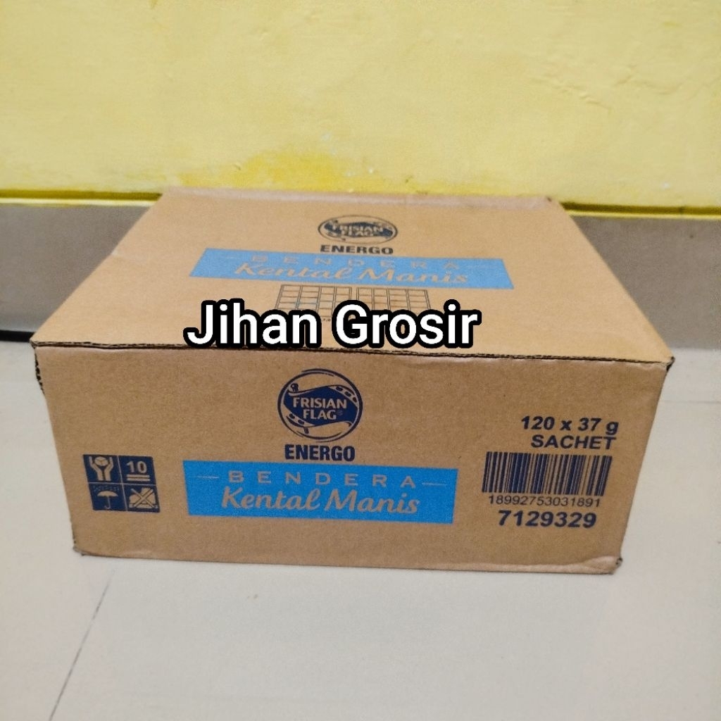 Susu Kental Manis Frisian Flag 1 Dus Isi 120 Sachet