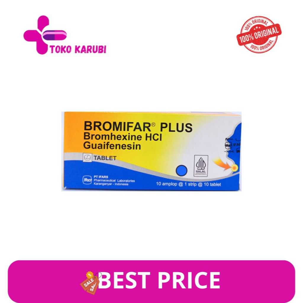 BROMIFAR PLUS IFARS BOX 100 TAB