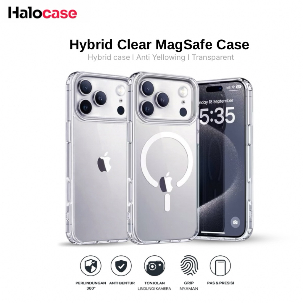 Case for iPhone 17 16 15 14 13 Plus Air Promax Clear Magsafe Case Hybrid Anti Yellowing
