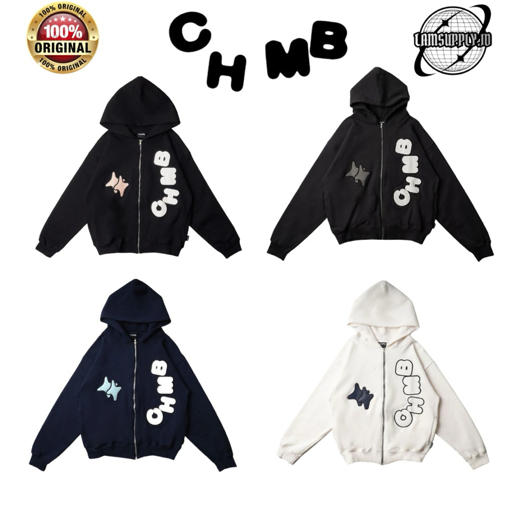 [ORIGINAL 100%] CHAMBRE DE LA VAIN ZIPPER HOODIE SENSATIONAL ALL COLOUR