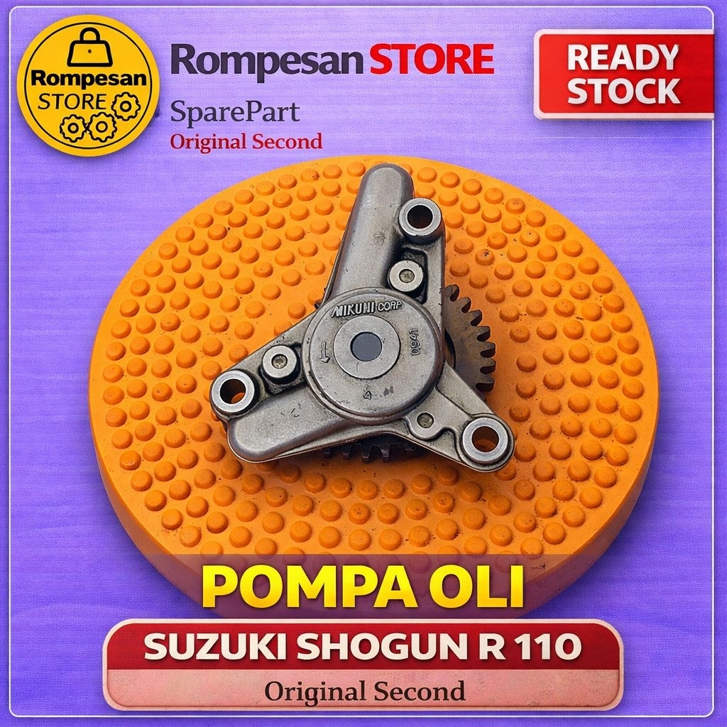Pompa Oli Suzuki Shogun R 110 Original Second – Oil Pump Shogun 110 Karbu