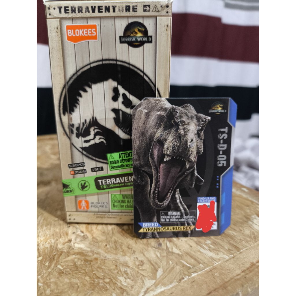 Blokees Jurassic World Terraventure C01 Tyrannosaurus Rex T-Rex Reguler