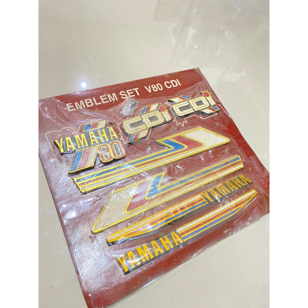 emblem set v80 Cdi nos lengkap