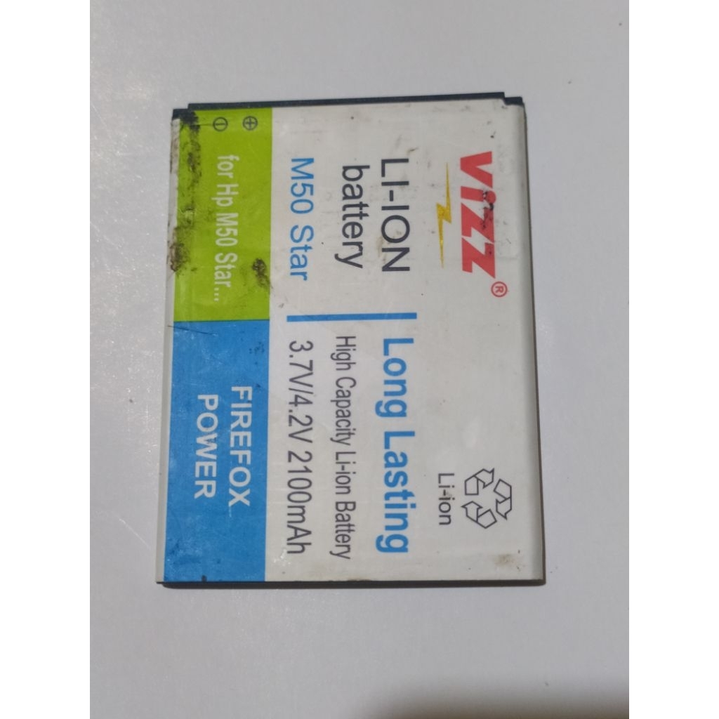 baterai evercos m50 stas second original cabutan