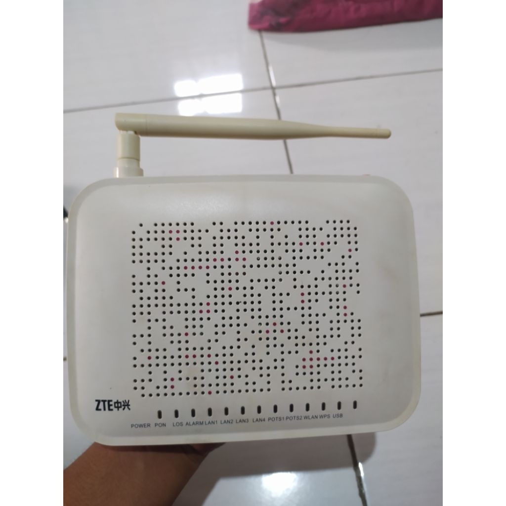 MODEM ZTE F660 NORMAL TANPA CAS