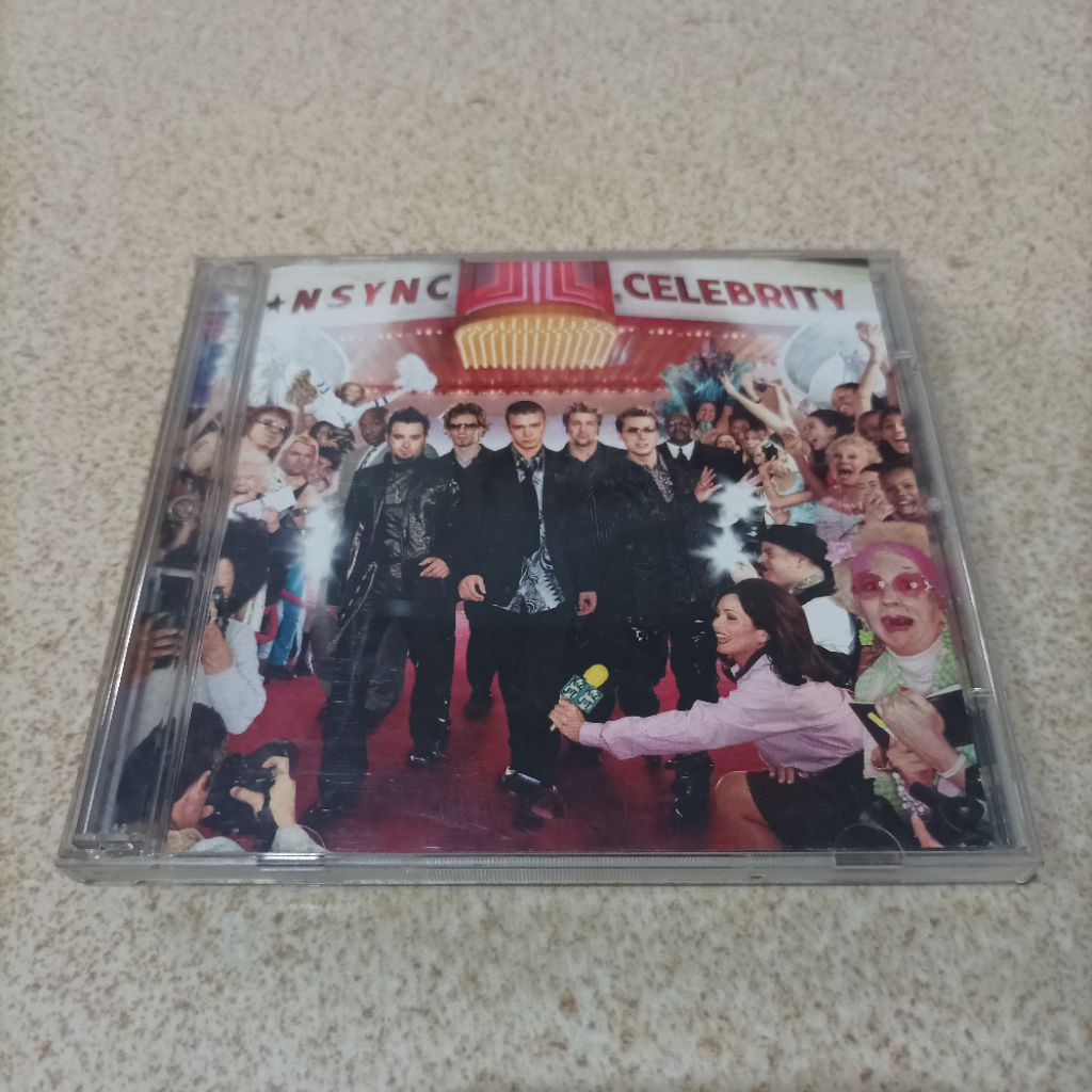 Original CD Audio Music BoyBand NSYNC Album Celebrity