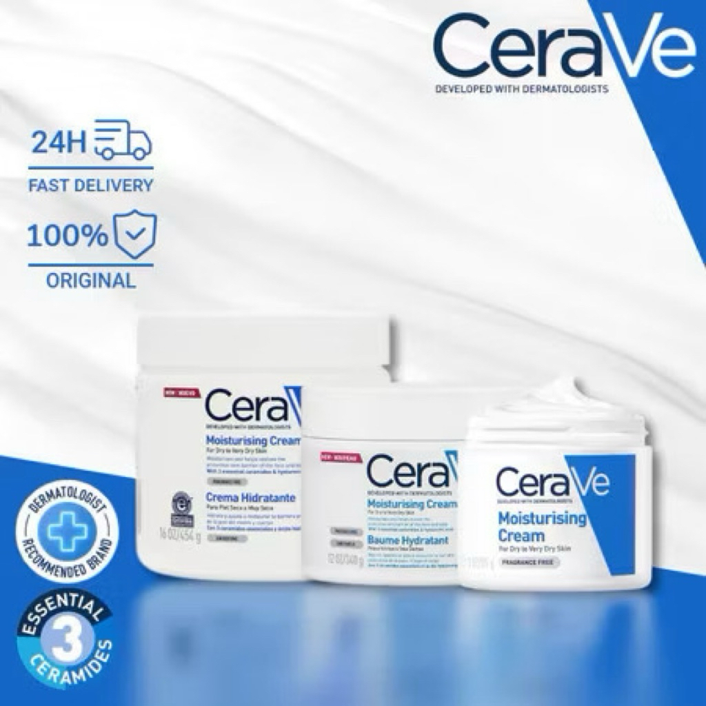 ( READY ) CERAVE MOISTURIZER CREAM BAUME HYDRATANT