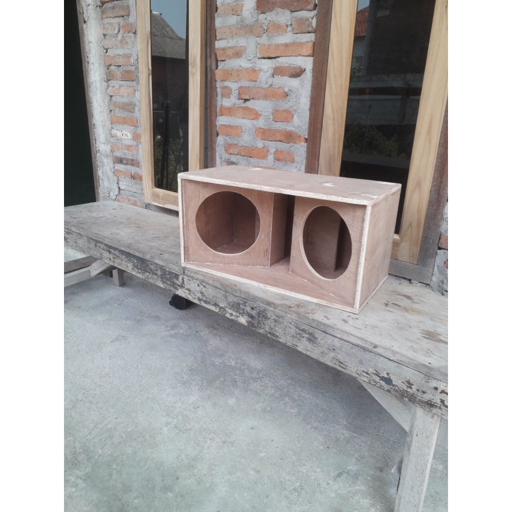 bok speaker 8 inch subwoofer ketebalan triplek 12mm
