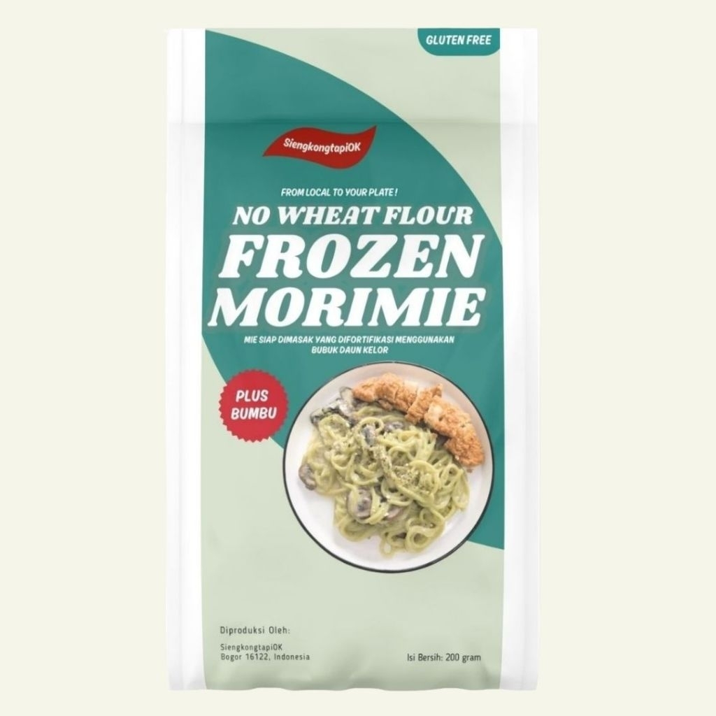 mie kelor beku gluten free