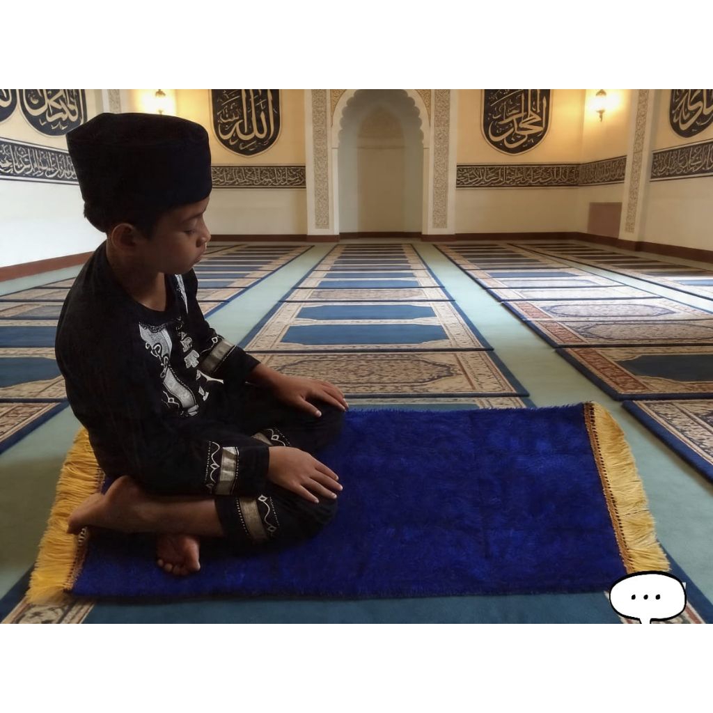 Sejadah Polos Anak Laki Laki Prempuan Sejadah Turki Rumbai Sajadah Bulu Tebal