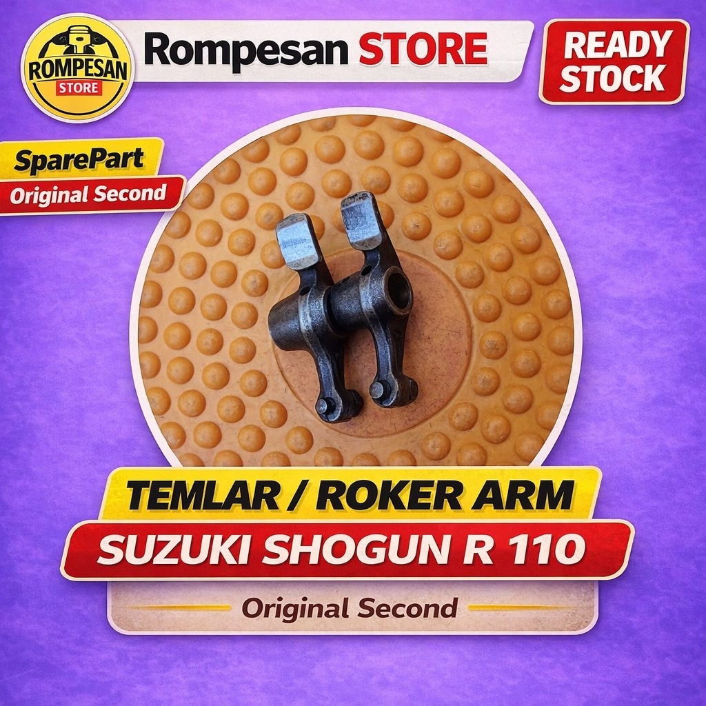 Temlar / Roker Arm Suzuki Shogun R 110 Original Second – Rocker Arm Shogun 110 Karbu