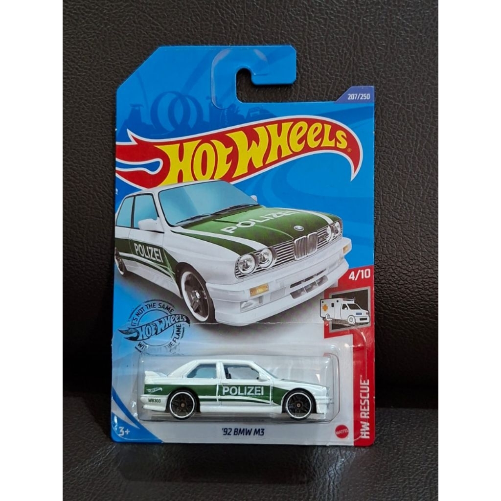 HOT WHEELS - '92 BMW M3 POLIZEI