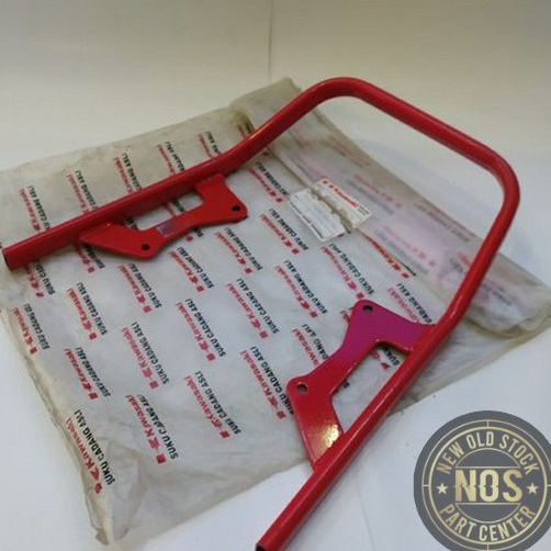 behel begel belakang kawasaki kaze merah original NOS