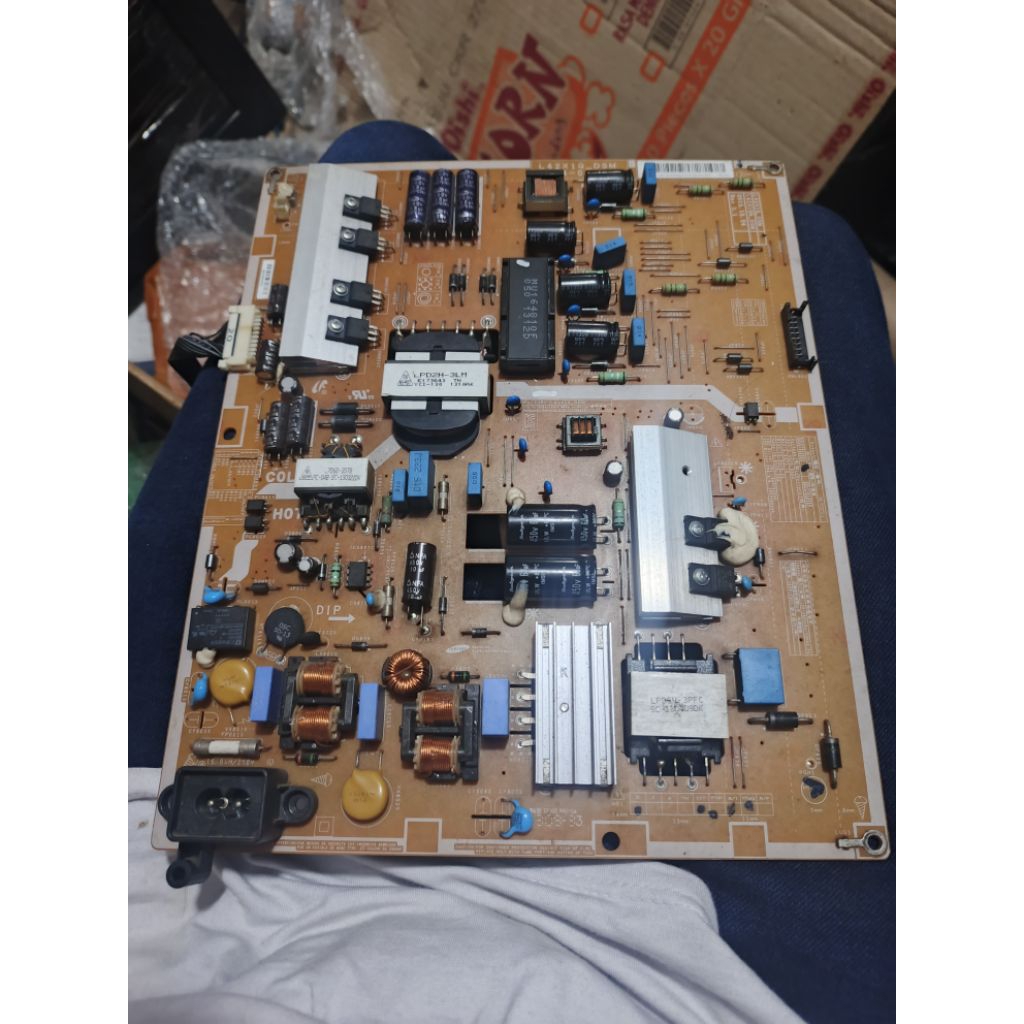 PSU POWER SUPPLY SUPLI SUPLAY REGULATOR SUPPLY TV SAMSUNG 40F6400 UA40F6400 + ua40f6400am ua40f6400a