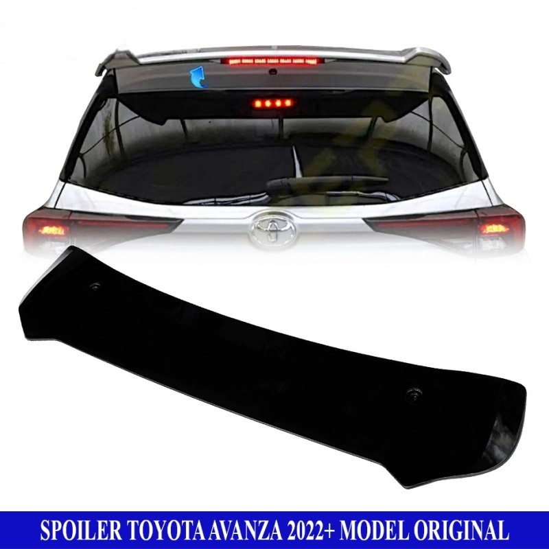 Spoiler Toyota Avanza 2022+ Model Original - Topi Belakang Avanza/Xenia 2022