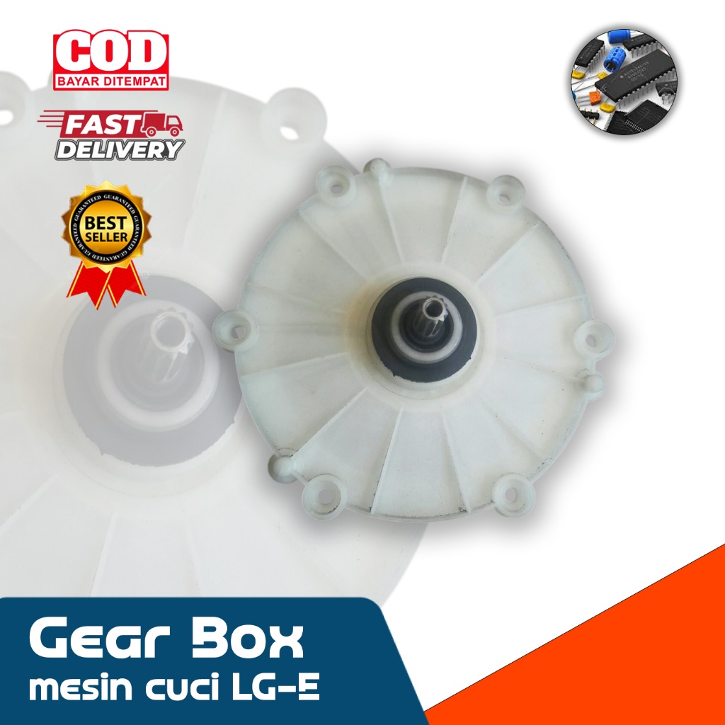 Gear box mesin cuci LG-E Tabung Plastik