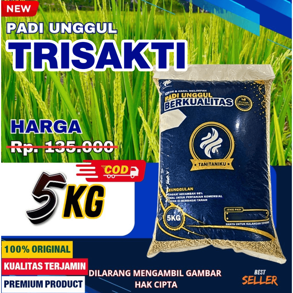 Benih Padi Trisakti Ukuran 5 KG
