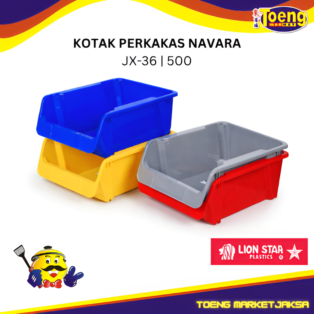 Kotak Perkakas JX-36 Navara Box 500 - KOTAK PERKAKAS NAVARA BOX 500 LION STAR