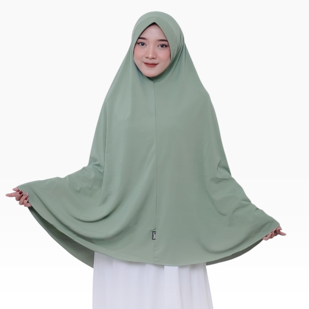 KERUDUNG INSTAN CHR JILBAB BERGO POLOS JUMBO JERSEY SUPER ORI CHR HIJAB INSTAN DAILY MENUTUP DADA