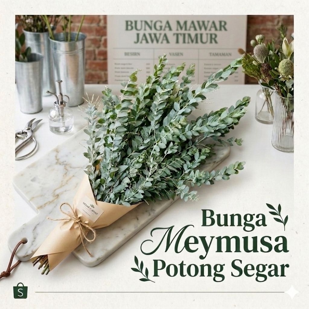 Bunga Meymusa Potong Segar Dekorasi
