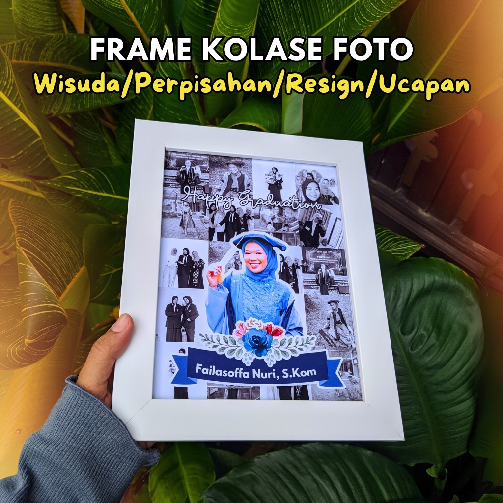Custom Gift Kado Ulang Tahun Wisuda Perpisahan Ucapan Selamat Resign Teman Kerja Kenang Kenangan | F