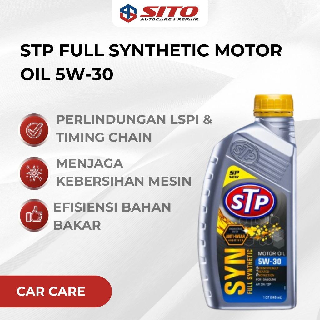 STP FULL SYNTHETIC MOTOR OIL 5W-30