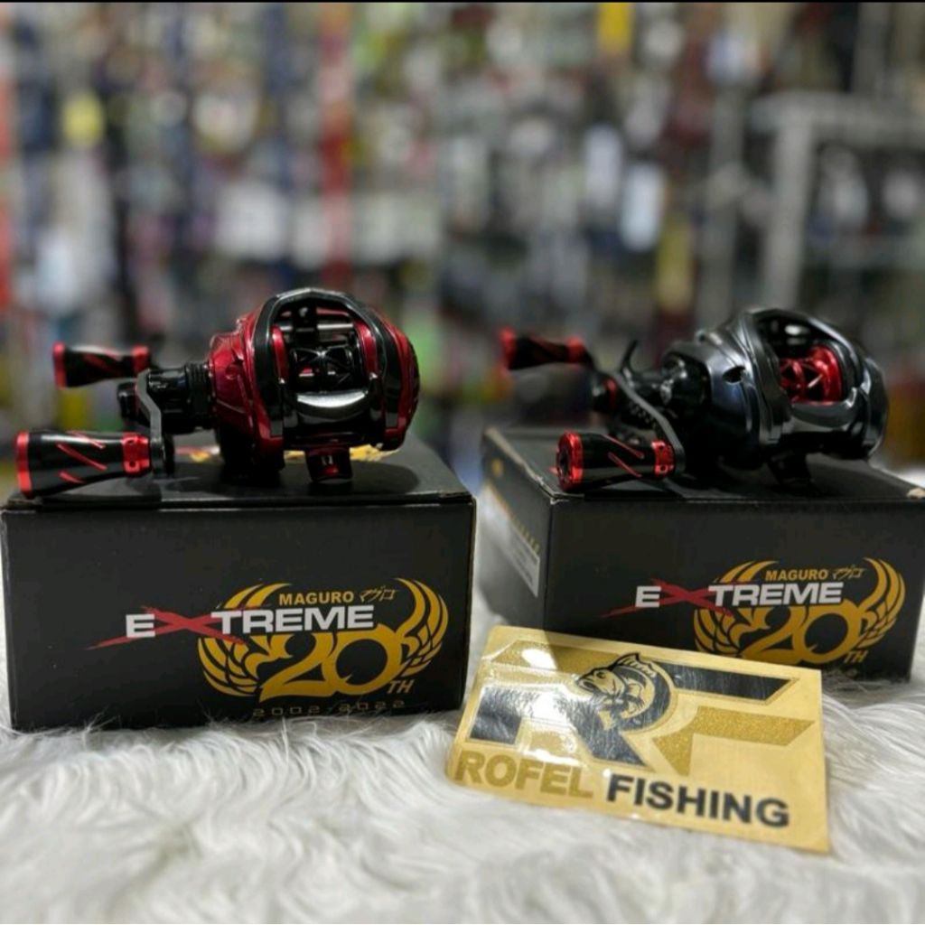 Reel BC Maguro Extreme 103SHL RED & GREY