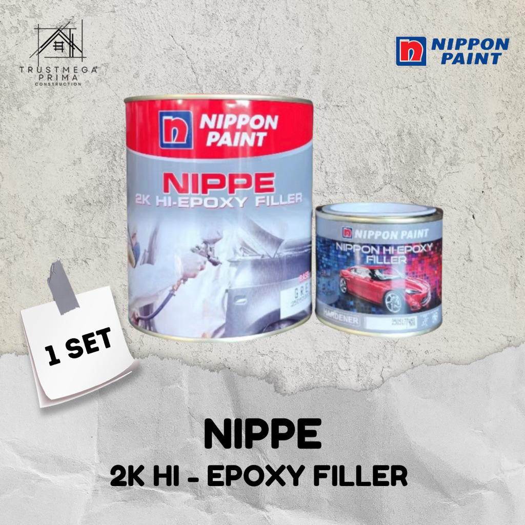 NIPPON PAINT HI EPOXY FILLER CAT DASAR 2 KOMPONEN