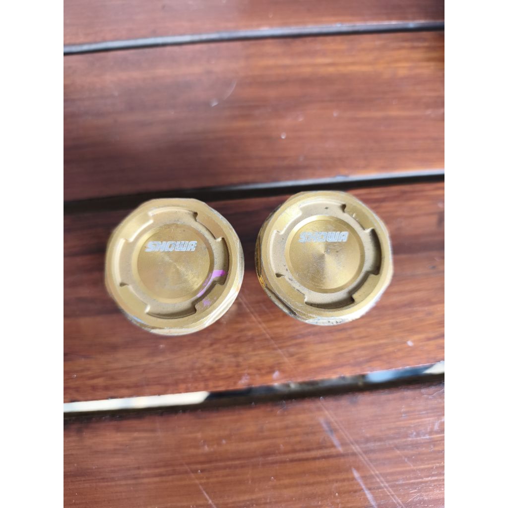 tutup shock usd honda crf 150l original copotan