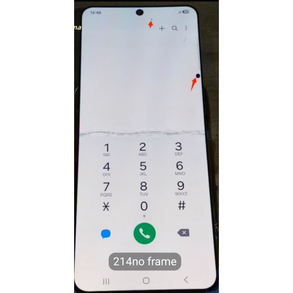 LCD Z FLIP 4 MINUS SEPERTI GAMBAR