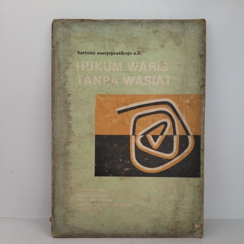 Buku Bekas Original HUKUM WARIS TANPA WASIAT