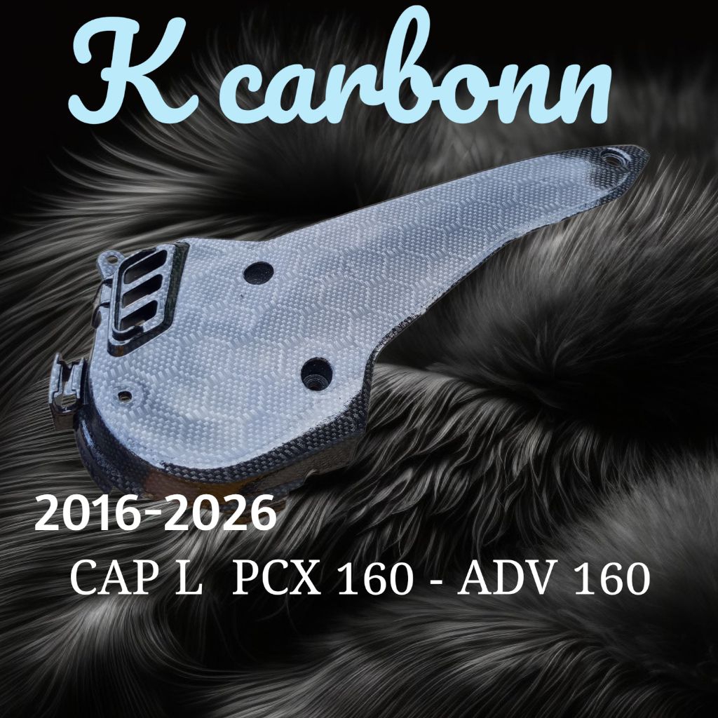 CAP L CVT PCX 160 - ADV 160 CARBON WTP HEXAGON
