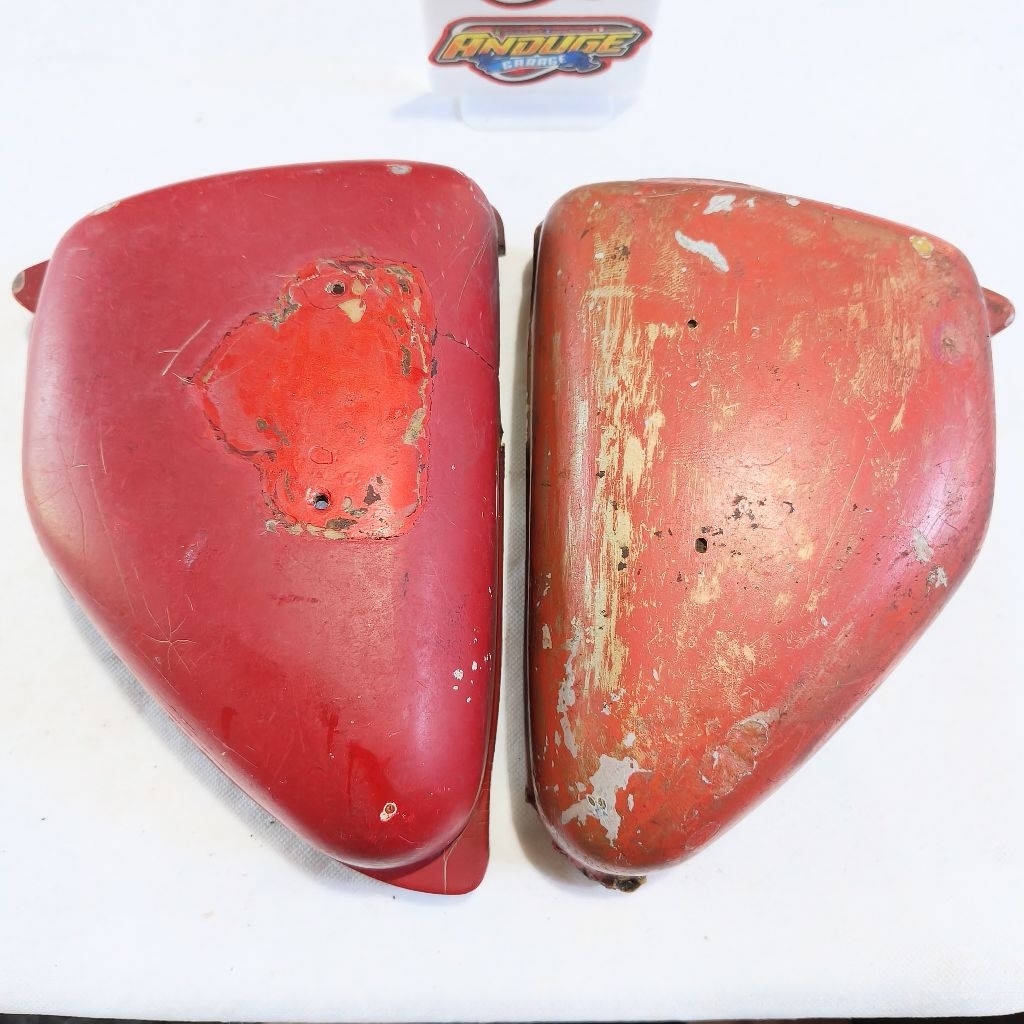 cover tepong tempong tutup aki kanan kiri Honda CG100 CG 110 CG 100 CG125 CG 125 CG110 CB oryginal s